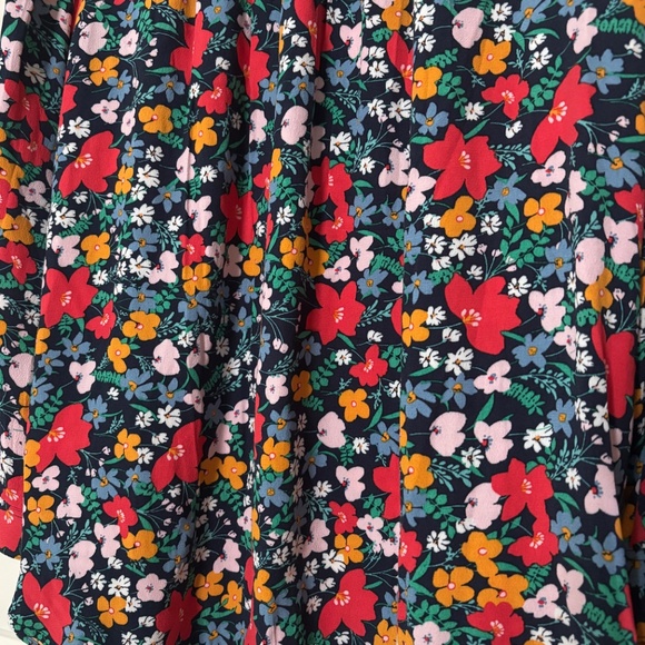 Loft Women's Floral Blouse Size L - Picture 7 of 14